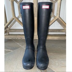 Hunter rain boots